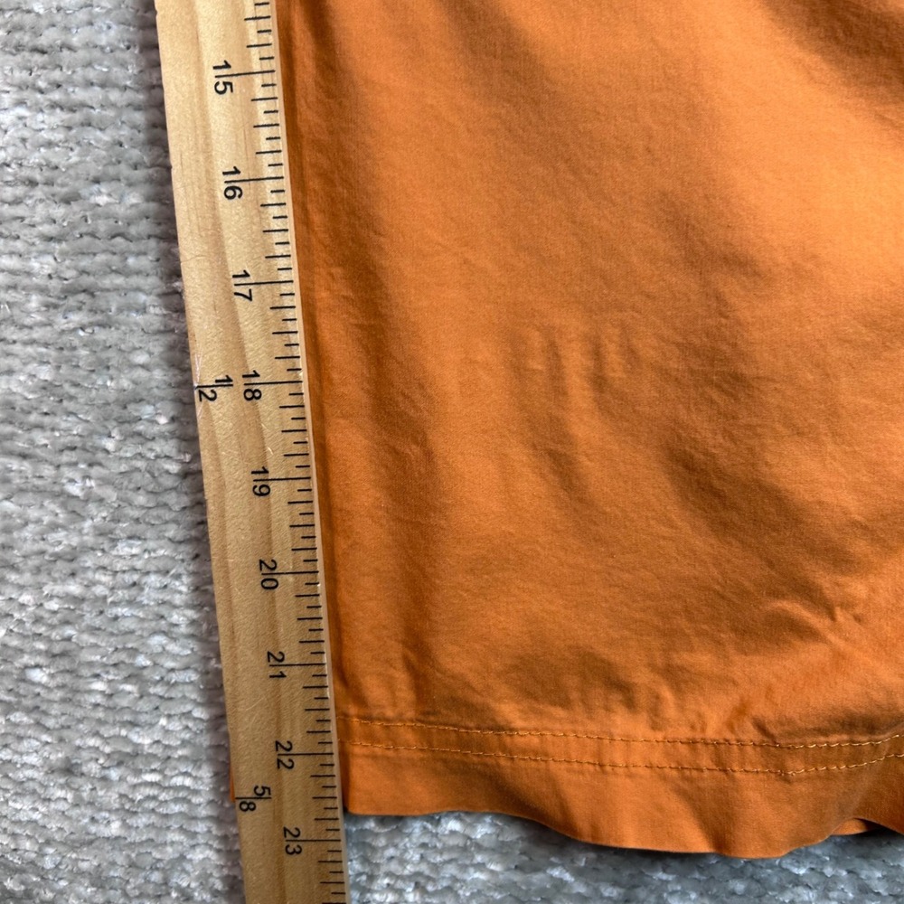 Be Present Agility Pants Womens Medium Orange Wide Leg Crop Yoga Made in USA - Picture 3 of 9